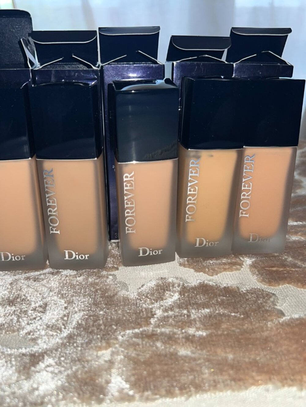 Dior 2WP, 3CR, 3W, 3WP Forever Skin Glow Liquid Foundation - NEW